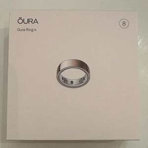 Oura Ring 4 in Rose Gold size 8 - NEW UNOPENED